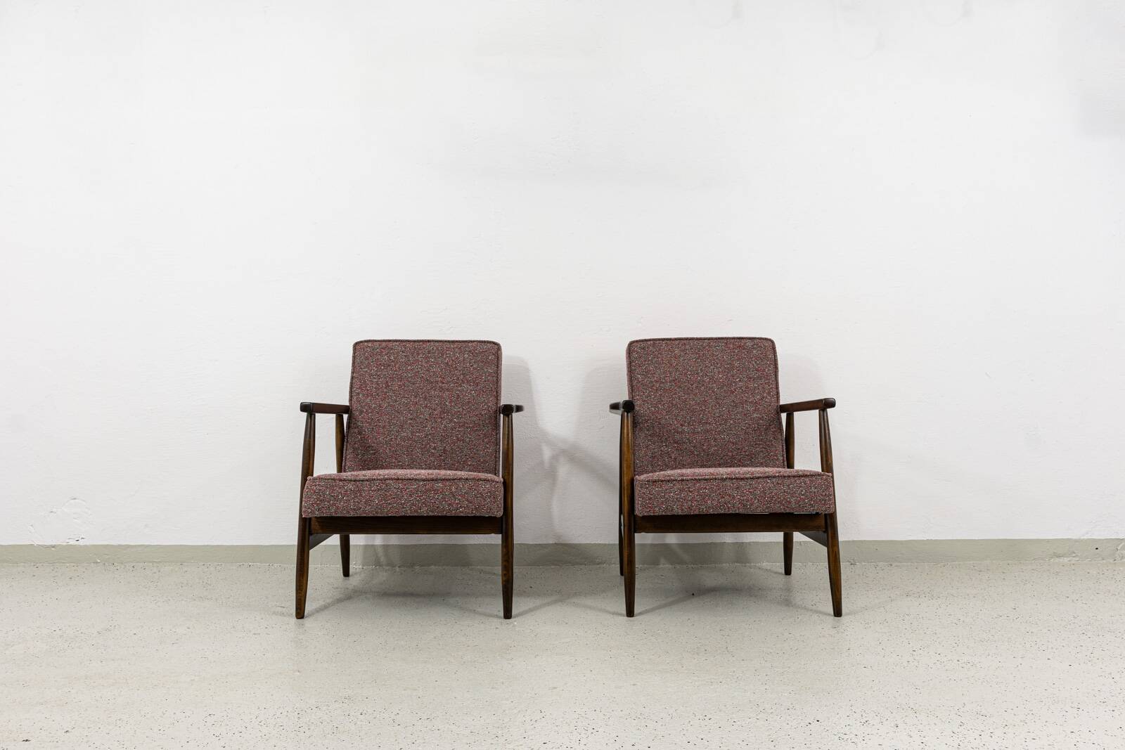 Pair of vintage armchairs, Poland, 1960s