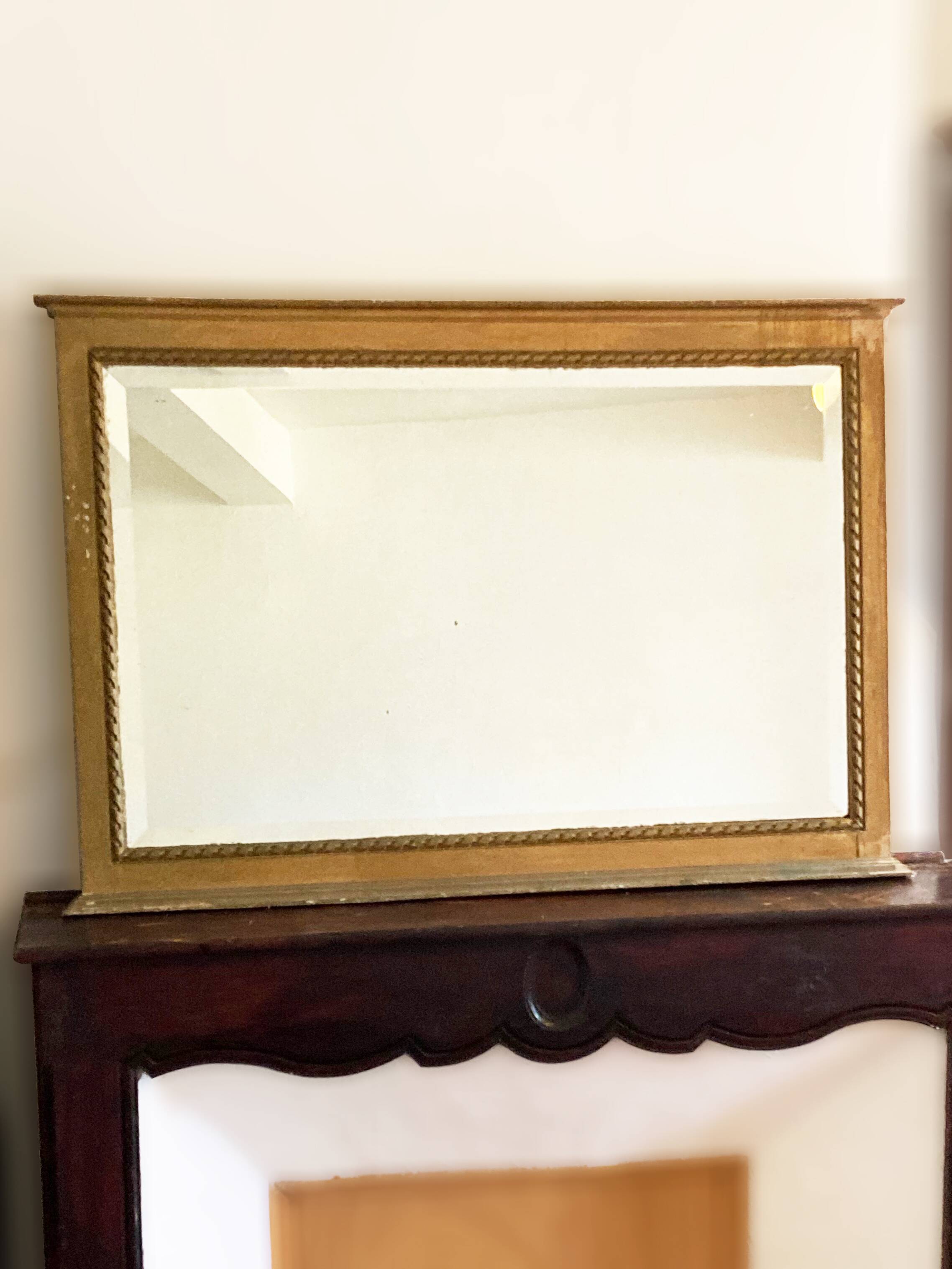 Antique Louis XVI style mirror