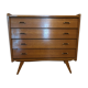 Commode scandinave pieds compas
