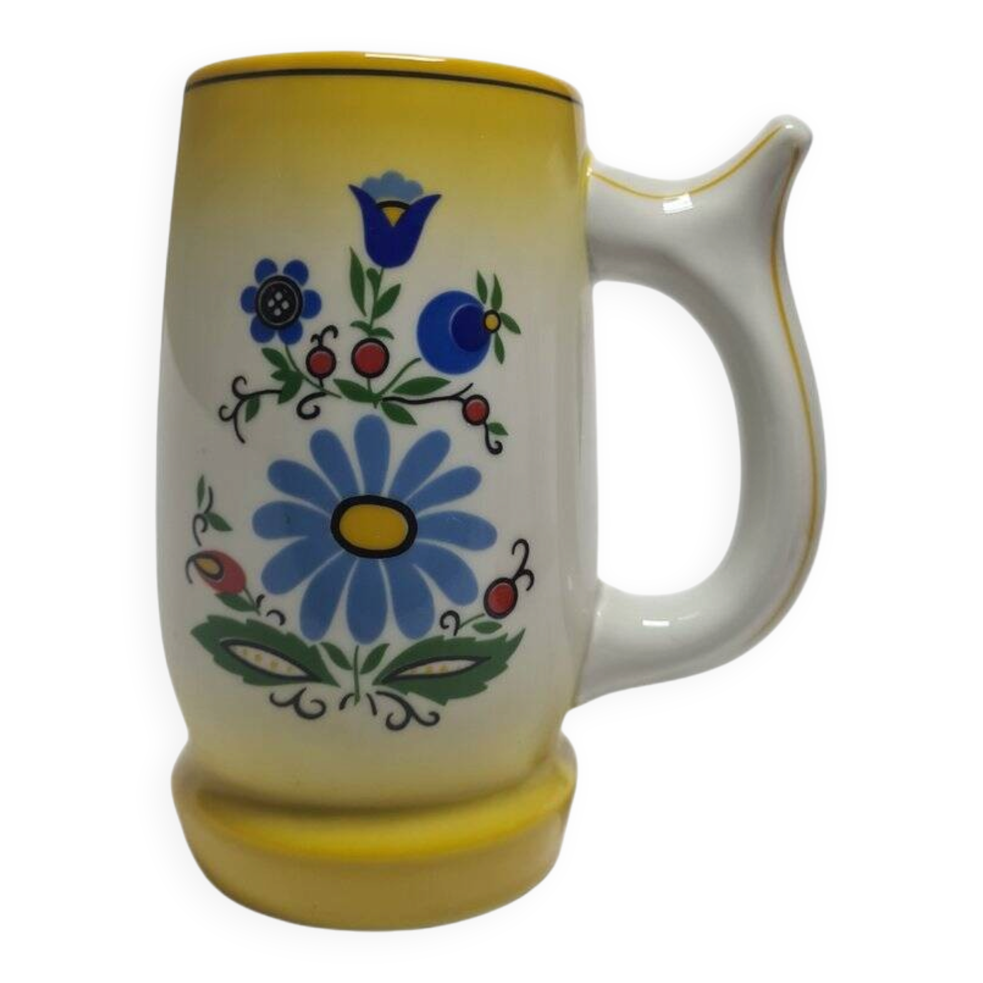 Postmodern beer cup from Lubjana, Poland, 1970s