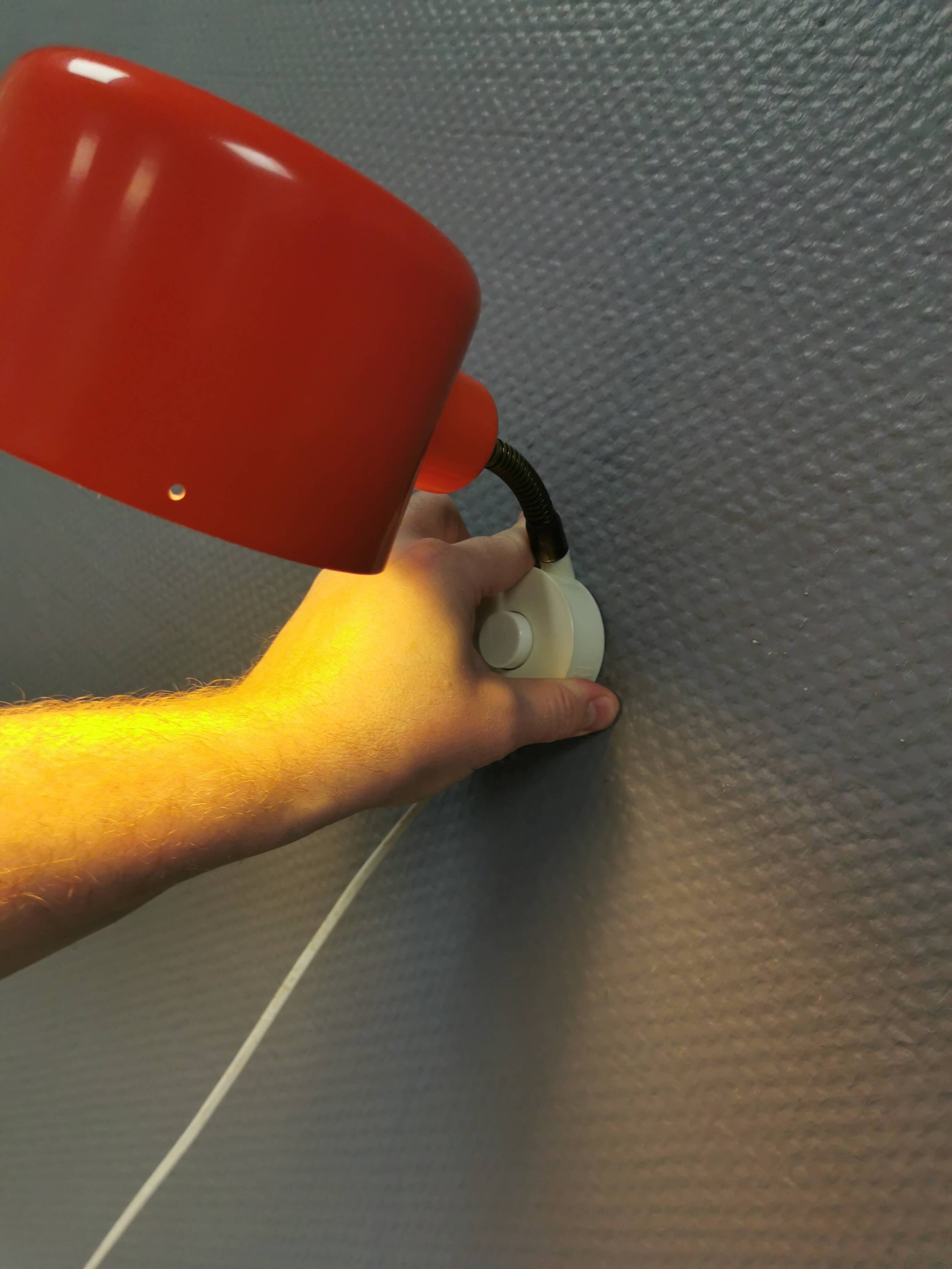 Swedish wall lamp from the 1970s  Hans-Agne Jakobsson  attribution Elidus 9250