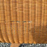 Rattan bed
