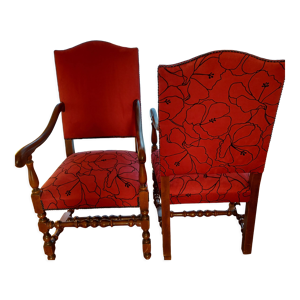 Fauteuils style Louis XVI