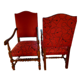 Fauteuils style Louis XVI