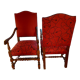 Louis XVI style armchairs