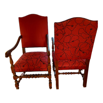 Fauteuils style Louis XVI