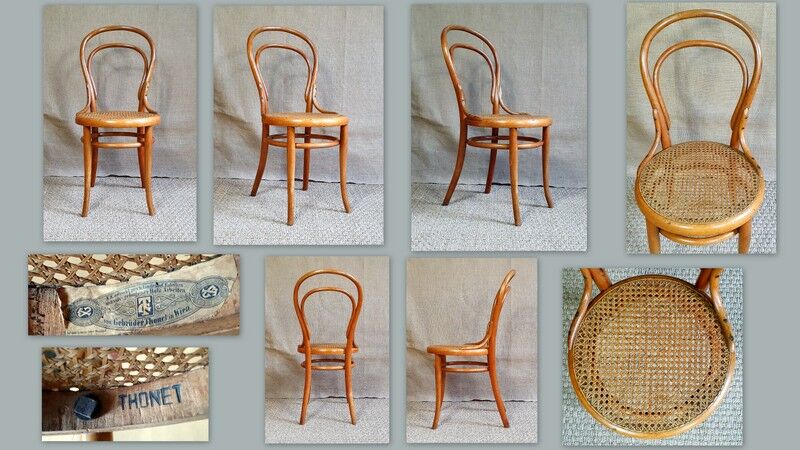Thonet chair No.14 from 1875 ca