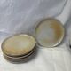 Set of 8 marsh stoneware plates