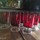 Set of 12 Luminarc wine glasses model Sweden red