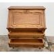 Rustic secretary in solid oak