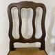 Paire de chaises paillées 1900