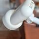Wall lamp bar three spots vintage style Lita white beige 70s