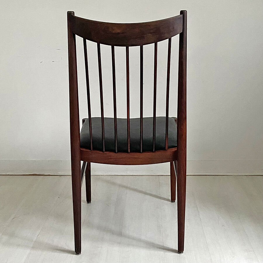 Set of 4 Scandinavian rosewood chairs Design Arne VODDER