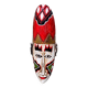 Traditional Javanese mask 30cm Java Indonesia made and painted old vintage hand