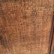 Library Vintage bamboo shelf colonial style