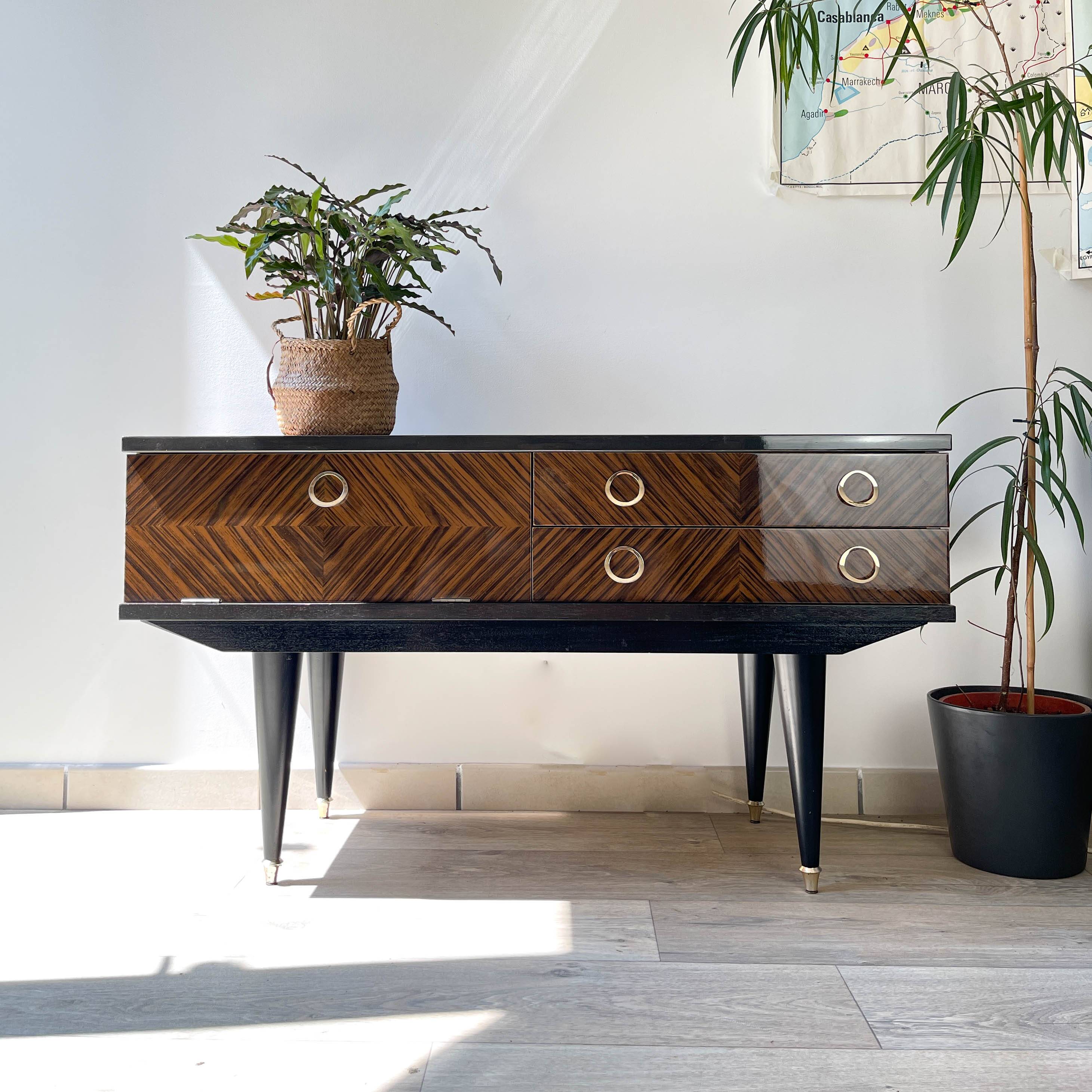 Coiffeuse vintage en Formica, 1960