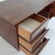 Scandinavian rosewood desk 1960 vintage
