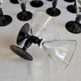 Verres à vin en cristal