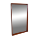 Mid-century modern walnut mirror, Sweden, 1960s
