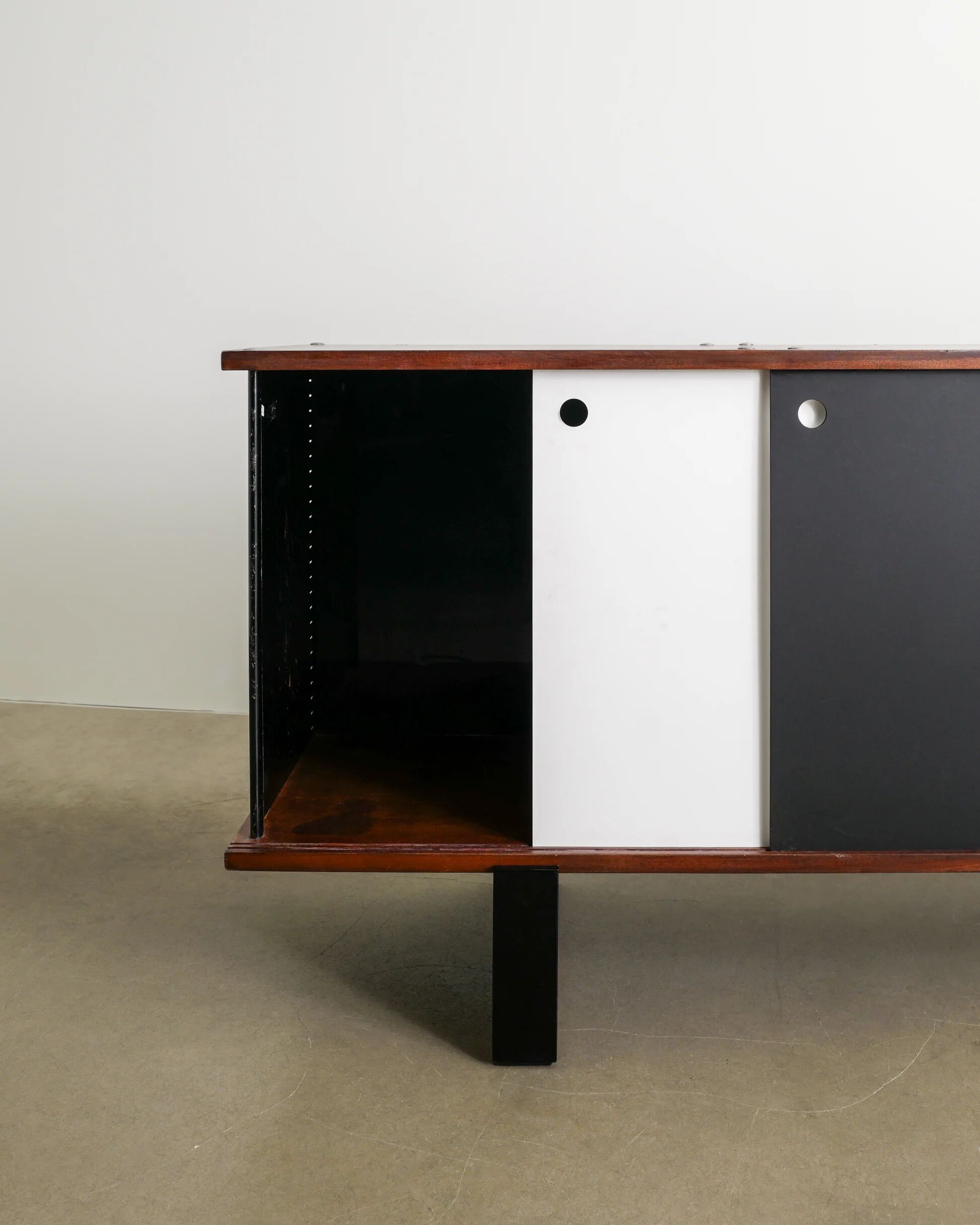 French Mid Century "Bloc" Sideboard by Charlotte Perriand, 1950s