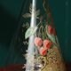 Liquor decanter - cherry decoration - art nouveau - Legras