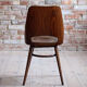 Set of 4 Dining Chairs by Radomir Hofman for TON, Model 514, Beech Veneer