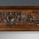 Important Regional Oak Mirror – Early 20th Century