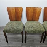 4 art deco dining chairs by Jindrich Halabala