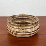 Danish studio pottery bowl from the mid-century by Tue Poulsen for Tue Keramik, 1960s.