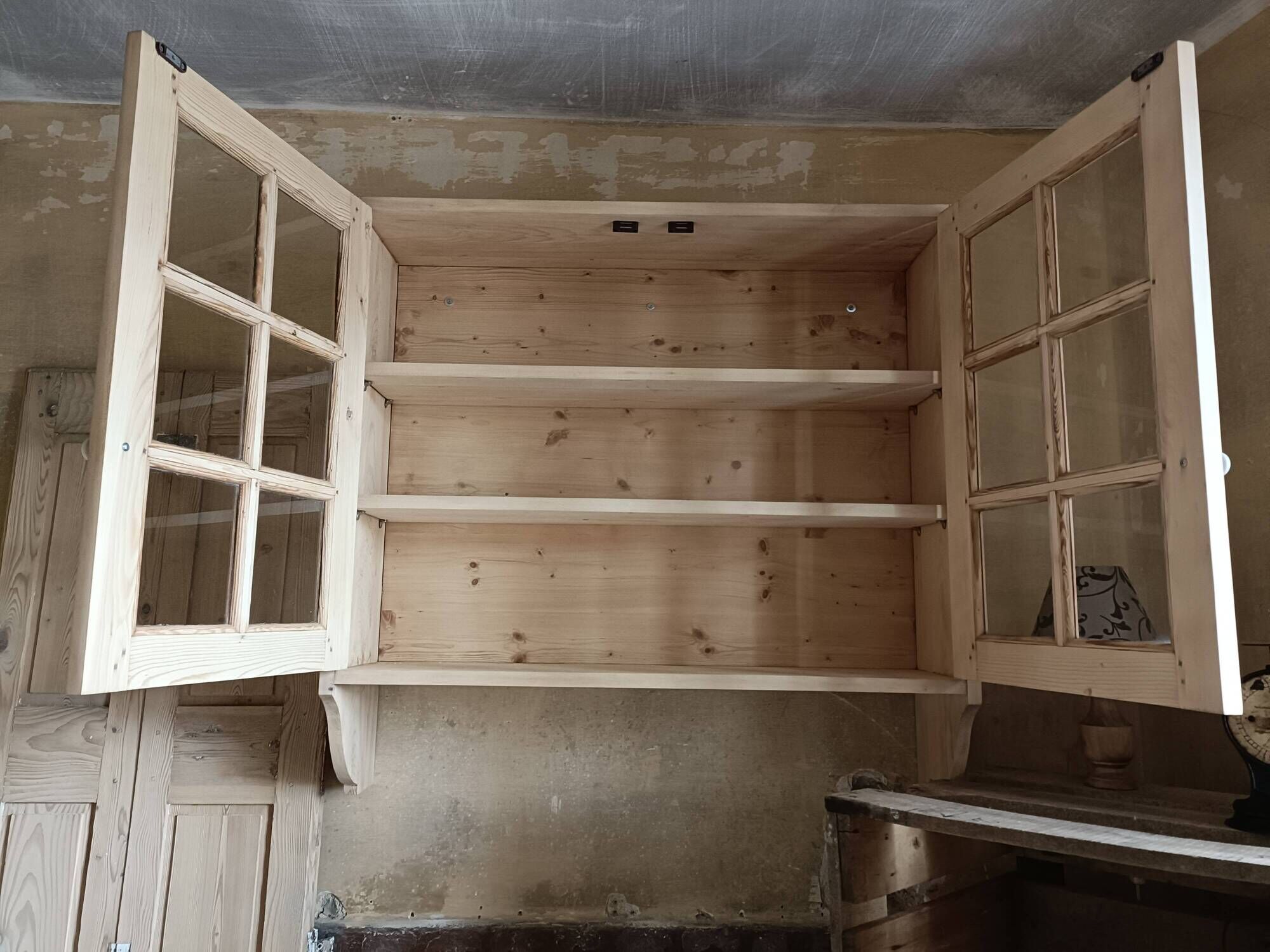 Vitrine rénovée
