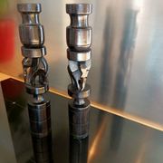 Vintage ebony candlesticks