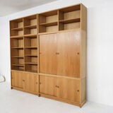 Bibliothèque en chêne clair Borge Mogensen pour Karl Andersson, Danemark des années 1950