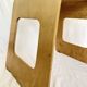 Tabouret/Table d'appoint en contreplaqué vintage Benjamin Birch, Lisa Norinder pour IKEA
