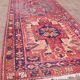 Handmade Oriental carpet of Persian corridor Hamadan