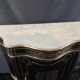 Boulle Napoleon III violin-shaped sideboard at waist height