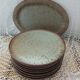 8 flat plates and 1 Vallauris dish