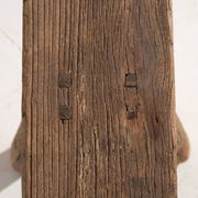 Banc asiatique ancien aux teintes bleu marine (c.1870) #10
