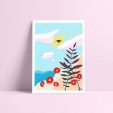 Art print “ildavia day 1” a4