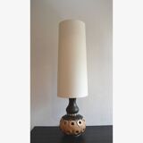 Thick conical ecru lampshade H90 D35 d30