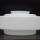 Large French Vintage Retro White Glass Pendant Ceiling Light Shade 5215
