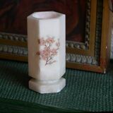Pink alabaster vase