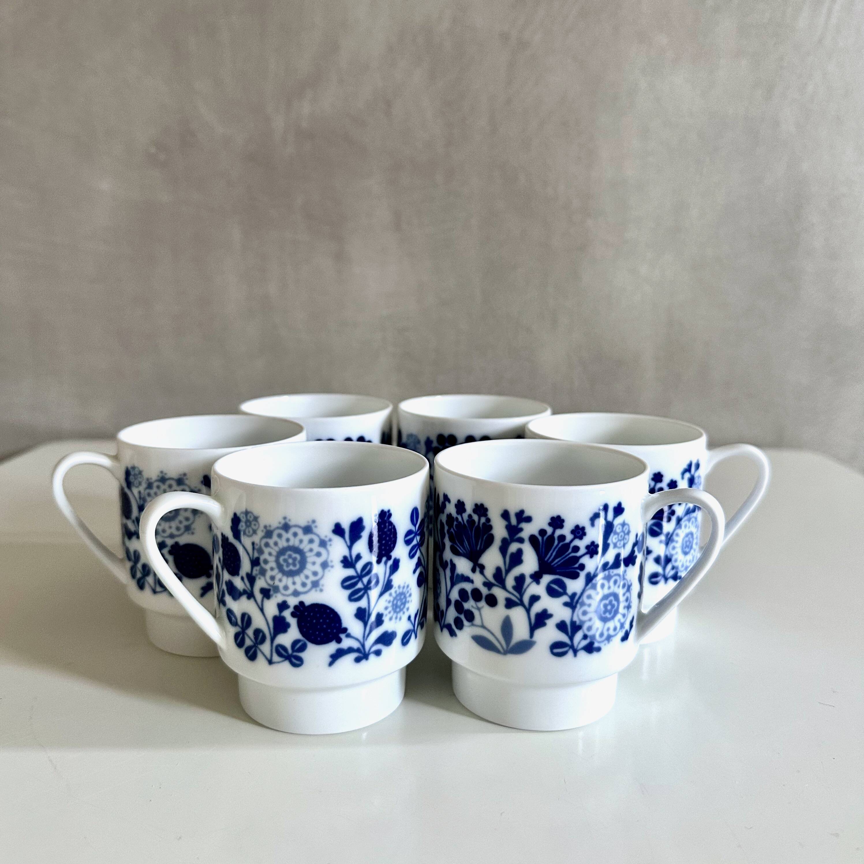 Melitta Hamburg “Blütenspiel” Dinnerware Set for 6 – Jupp Ernst