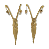 Pair of 1930s art deco wall lights