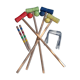 Vintage wooden croquet game