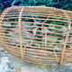 Vintage rattan couffin