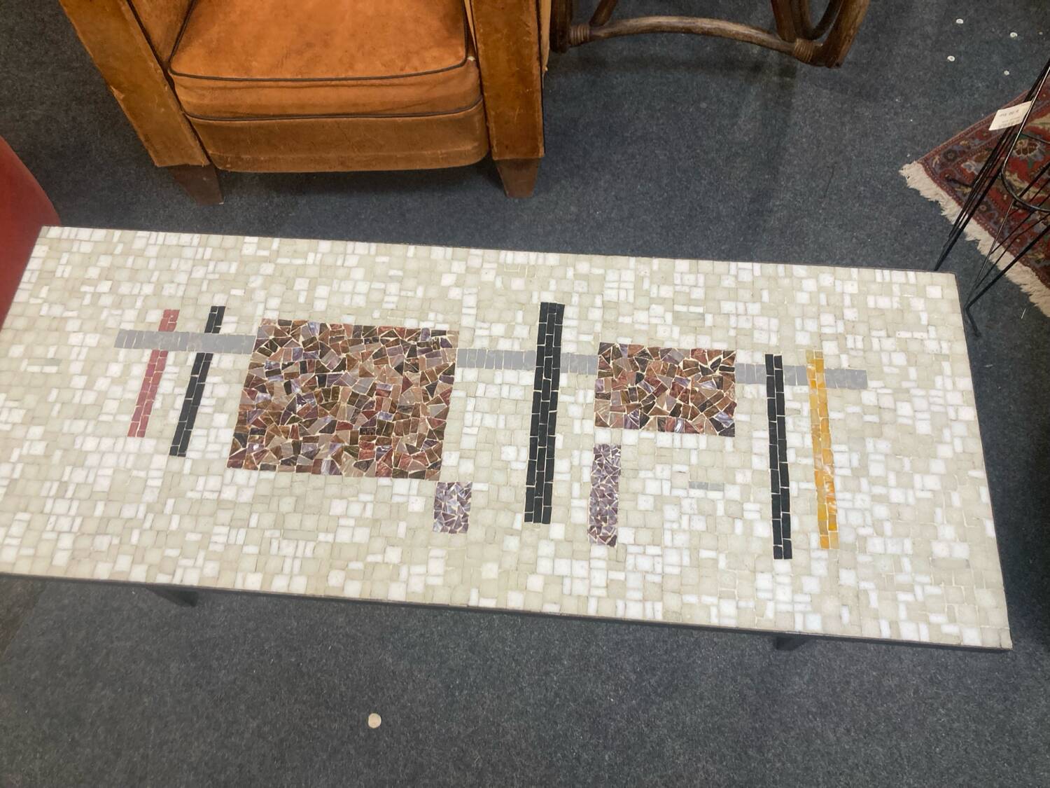 Mosaic coffee table