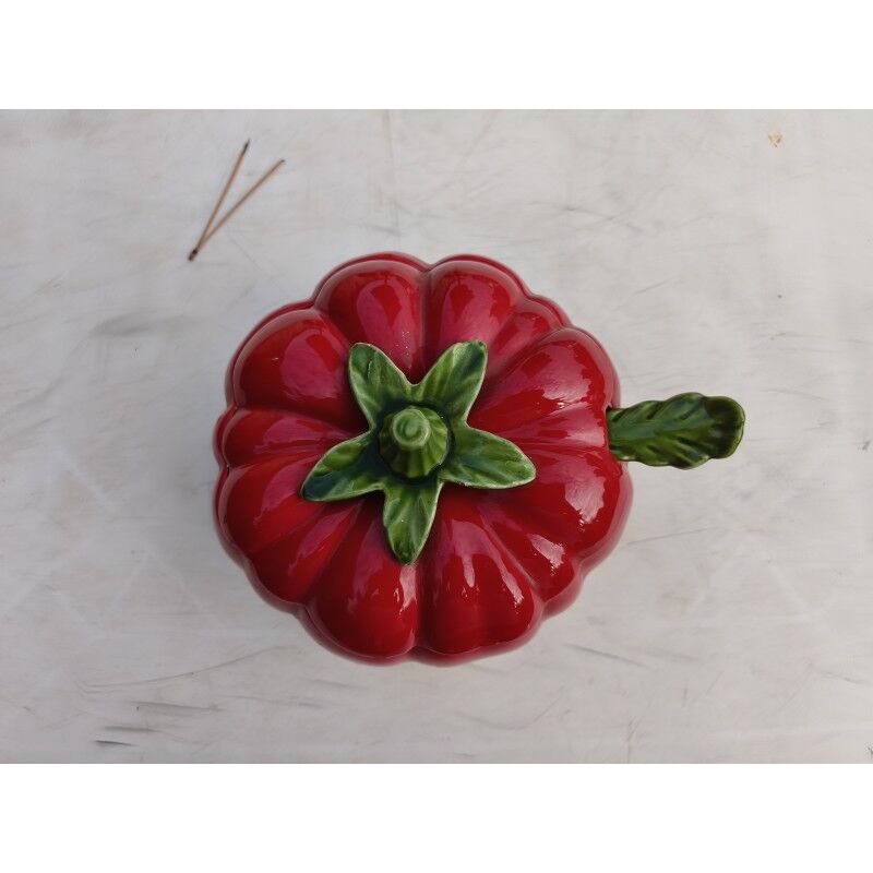 Soupière faïence tomate