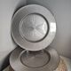 Silver plated dinner plates