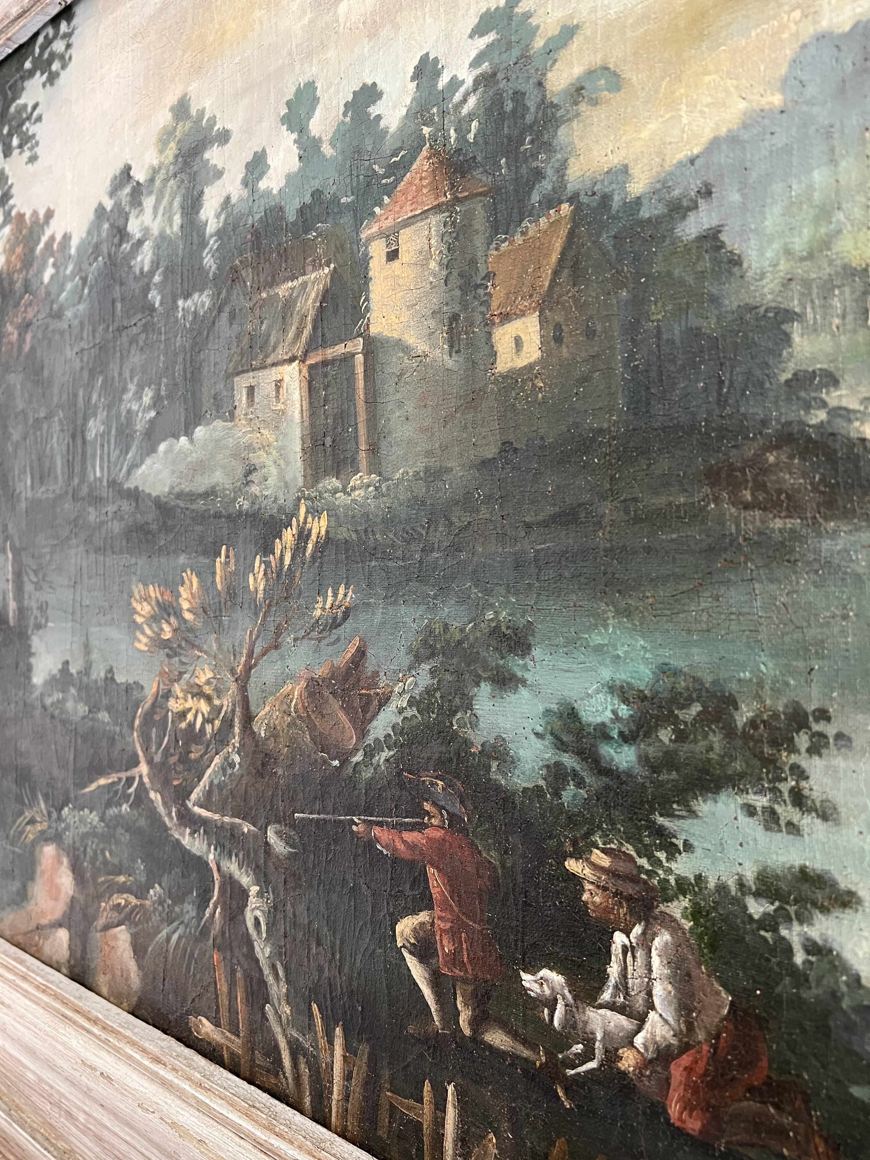 19th century trumeau