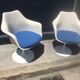 Pair of armchairs by Eero Saarinen for Knoll 1970